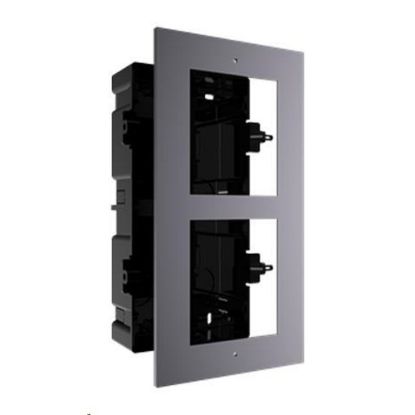 Obrázek HIKVISION DS- KD- ACF2, rámeček pro modulární interkom, pro 2 moduly, zápustná montáž