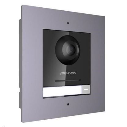 Obrázek Hikvision DS- KD8003- IME1(B)/ Flush, IP zápustný dveřní interkom 1- tlačítkový