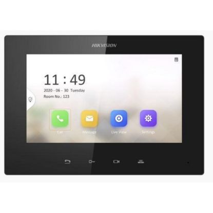 Obrázek HIKVISION DS- KH6220- LE1, 7" IP bytový nedotykový monitor; PoE