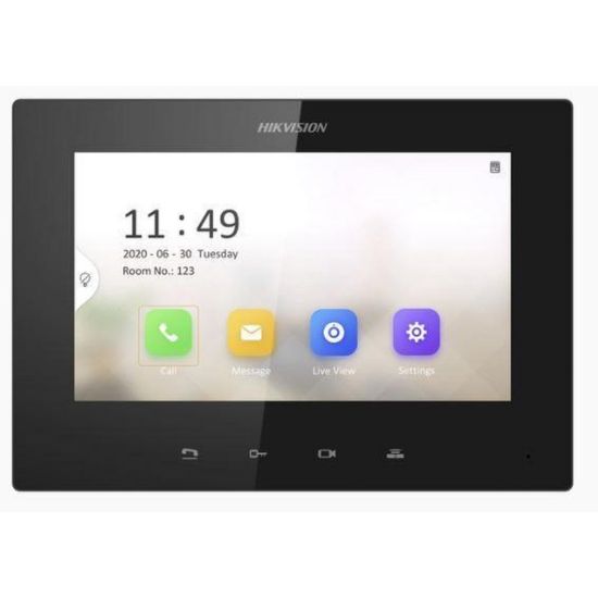 Obrázek HIKVISION DS- KH6220- LE1, 7" IP bytový nedotykový monitor; PoE