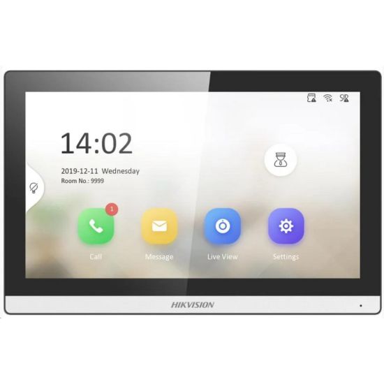 Obrázek HIKVISION DS- KH6350- TE1, 7" IP bytový dotykový monitor; PoE