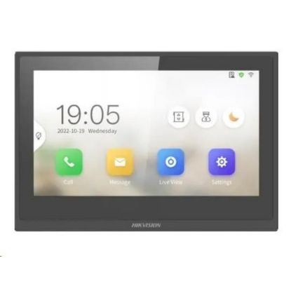 Obrázek Hikvision DS- KH6351- WTE1, 7" IP bytový dotykový monitor; PoE; Wi- Fi