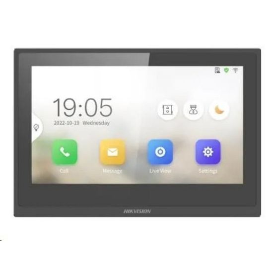 Obrázek Hikvision DS- KH6351- WTE1, 7" IP bytový dotykový monitor; PoE; Wi- Fi