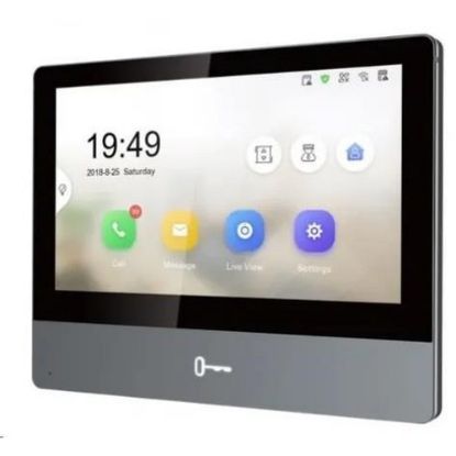 Obrázek HIKVISION DS- KH8350- WTE1/ EU, 7" IP bytový dotykový monitor; Wi- Fi; PoE