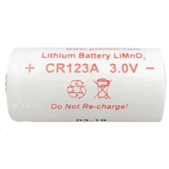 Obrázek Hikvision DS- PDP- IN- CR123A, Lithiová baterie 1600 mAh; 3.0V