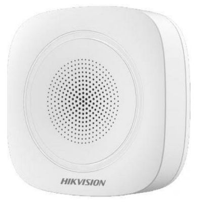 Obrázek HIKVISION DS- PS1- I- WE(RED Indicator), AX PRO Bezdrátová vnitřní siréna (červená)