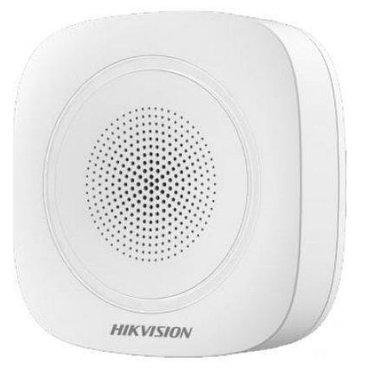 Obrázek HIKVISION DS- PS1- I- WE(RED Indicator), AX PRO Bezdrátová vnitřní siréna (červená)