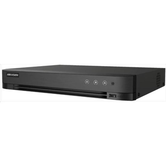 Obrázek Hikvision iDS- 7208HUHI- M1/ X/ 4A+8/ 4ALM, 8 kanálový AcuSense TurboHD hybrid; Audio, Alarm