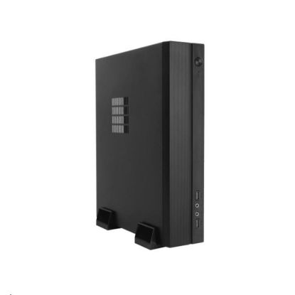Obrázek CHIEFTEC skříň Compact Series/ mini ITX, IX- 06B- OP, Black, bez zdroje