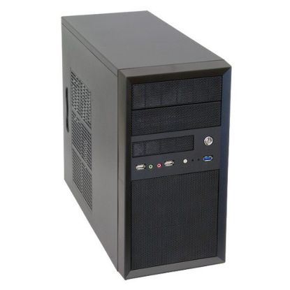 Obrázek CHIEFTEC skříň Mesh Series/ uATX, CT- 01B, 350 W, Black, USB 3.0
