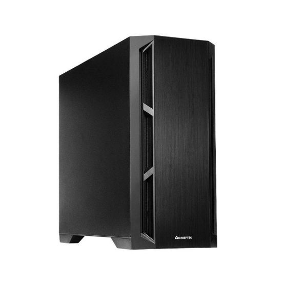 Obrázek CHIEFTEC skříň APEX Q, E- ATX, 1x USB- C 3.2, 2x USB 3.0, 2x 140mm + 1x 120mm Fan, černá