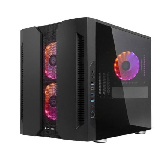 Obrázek CHIEFTEC skříň Chieftronic M2, ARGB, 3 x 120mm, černá