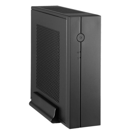 Obrázek CHIEFTEC skříň Compact Series/ mini ITX, IX- 01B- 120 W, Black, 120 W adaptér CDP- 120ITX)