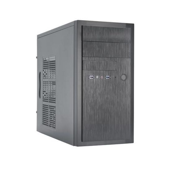 Obrázek CHIEFTEC skříň Elox Series / Minitower, HT- 01B, 350 W, Black