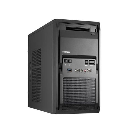 Obrázek CHIEFTEC skříň Libra Series/ Minitower, 350 W, LT- 01B- 350S8, Black, USB 3.0