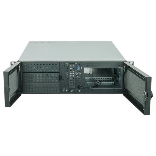 Obrázek CHIEFTEC skříň Rackmount 3U ATX/ mATX, UNC- 310A- B, zdroj BDF- 600S (600 W)