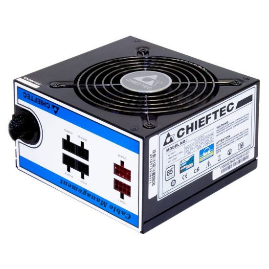 Obrázek CHIEFTEC zdroj A80 Series, CTG- 750C, 750 W, 12cm fan, Active PFC, Modular, Retail, 85+