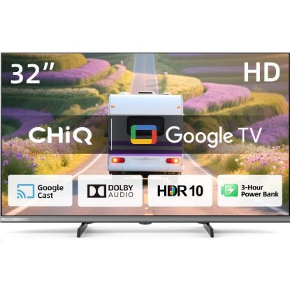 Obrázek CHiQ L32M9PD TV 32" Powerbank, HD, smart, Google TV, Dolby Audio, dbx- tv, HDR 10