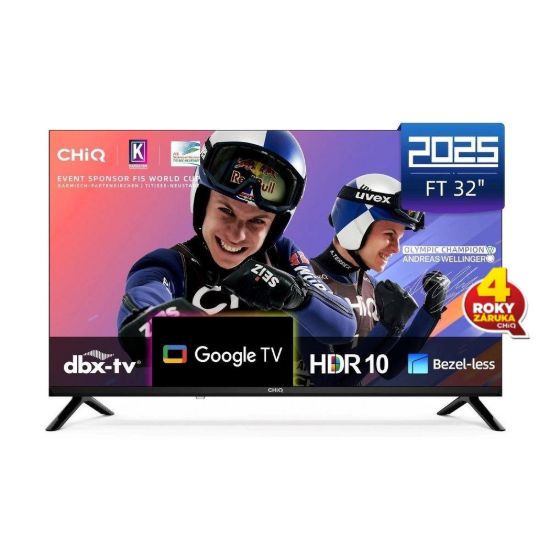 Obrázek CHiQ LF32FT TV 32", FHD, smart, Google TV, dbx- tv, Dolby Audio, Frameless