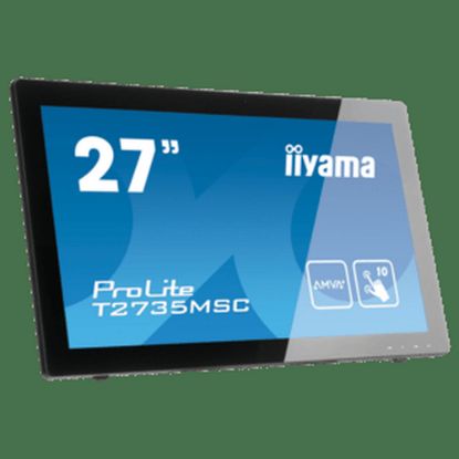 Obrázek iiyama ProLite T2755QSC- B1, 68, 6 cm (27''), Projected Capacitive, USB, kit (USB), black