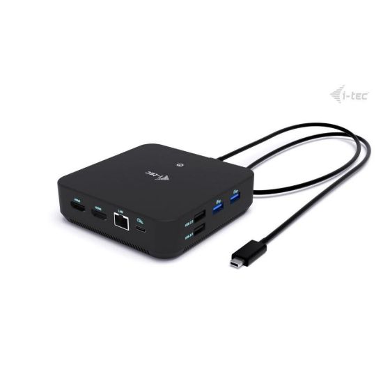 Obrázek i- tec USB- C DP Dual HDMI Docking Station, Power Delivery 100 W