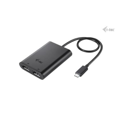 Obrázek i- tec USB- C Dual 4K/ 60 Hz (single 8K/ 30 Hz) DP Video Adapter