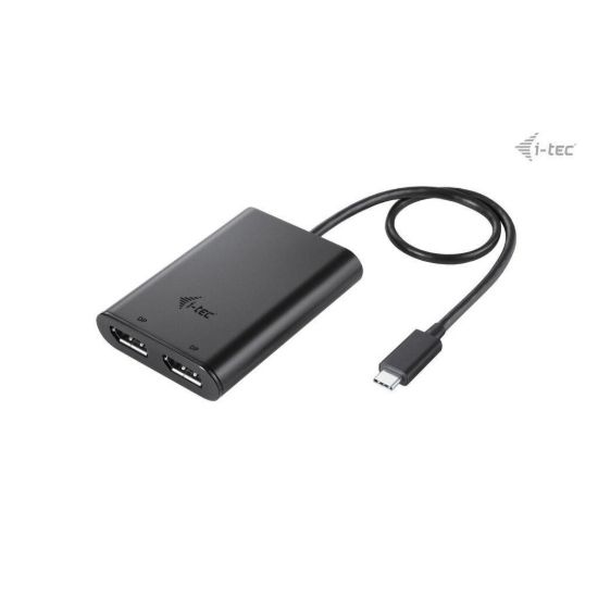 Obrázek i- tec USB- C Dual 4K/ 60 Hz (single 8K/ 30 Hz) DP Video Adapter