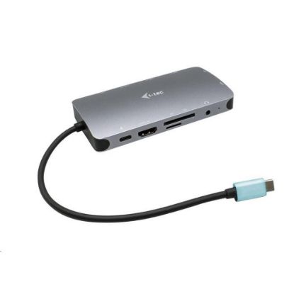 Obrázek i- tec USB- C Metal Nano Dock HDMI/ VGA with LAN + Power Delivery 100 W