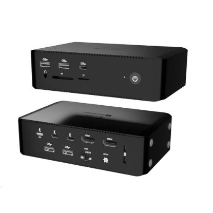 Obrázek i- tec Thunderbolt 5 Quattro Display Docking Station, Power Delivery 140 W