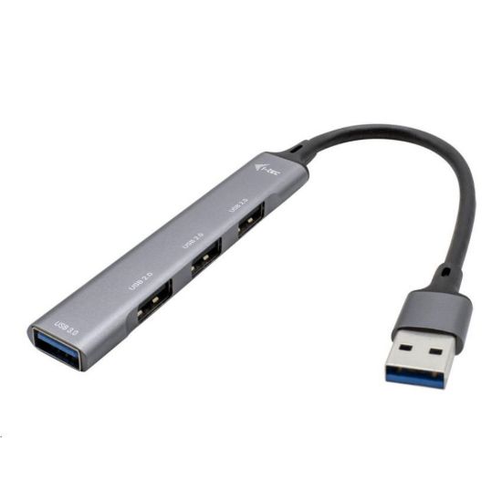 Obrázek i- tec USB 3.0 Metal HUB 1x USB 3.0 + 3x USB 2.0