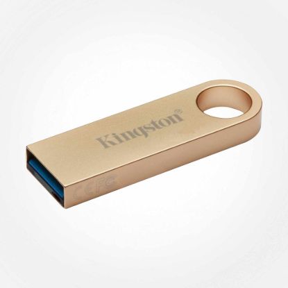 Obrázek Kingston 256 GB DataTraveler DTSE9, 3. Generace, USB 3.2, zlatá
