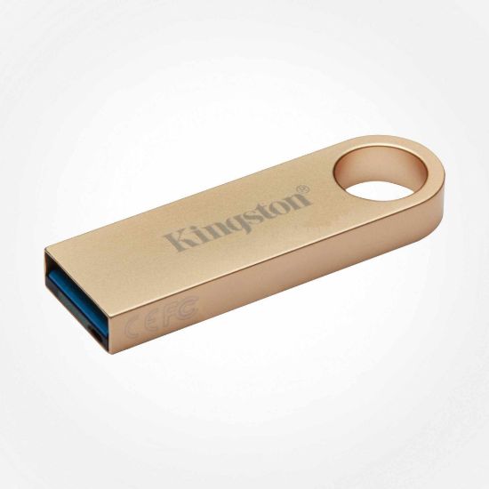 Obrázek Kingston 256 GB DataTraveler DTSE9, 3. Generace, USB 3.2, zlatá