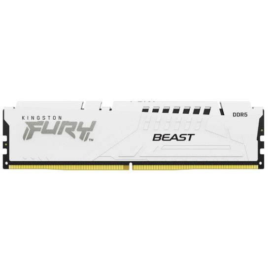 Obrázek KINGSTON DIMM DDR5 16 GB 6000MT/ s CL30 ECC FURY Beast EXPO Bílá