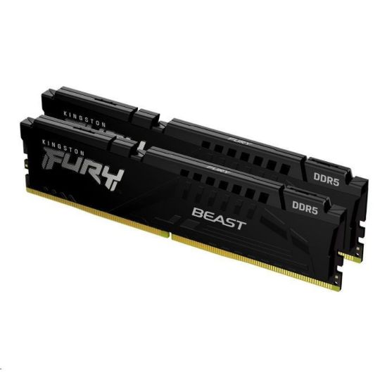 Obrázek KINGSTON DIMM DDR5 32 GB (Kit of 2) 6000MT/ s CL36 FURY Beast Černá EXPO
