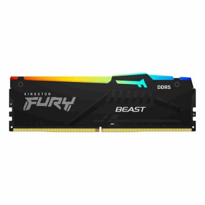 Obrázek KINGSTON DIMM DDR5 32 GB 5200MT/ s CL40 FURY Beast Černá RGB