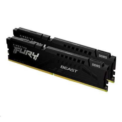 Obrázek KINGSTON DIMM DDR5 64 GB (Kit of 2) 6000MT/ s CL36 FURY Beast Černá EXPO