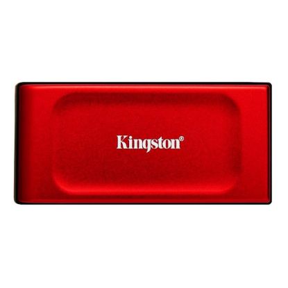 Obrázek Kingston Externí SSD 2 TB XS1000, USB 3.2, červená