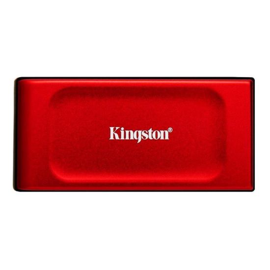 Obrázek Kingston Externí SSD 2 TB XS1000, USB 3.2, červená