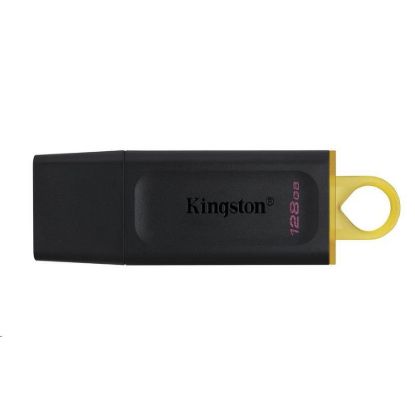 Obrázek Kingston Flash Disk 128 GB USB3.2 Gen1 DataTraveler Exodia (Black + Yellow)