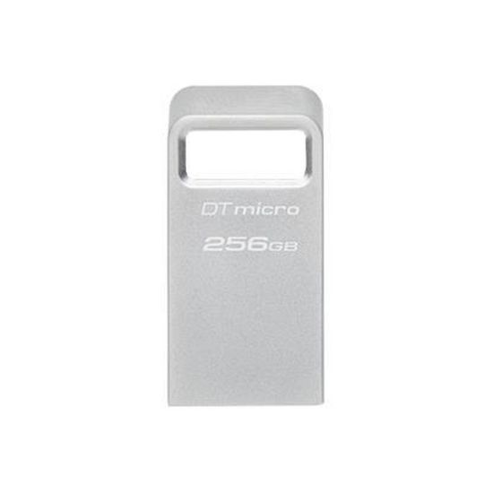 Obrázek Kingston Flash Disk 256 GB DataTraveler Micro 200MB/ s Metal USB 3.2 Gen 1