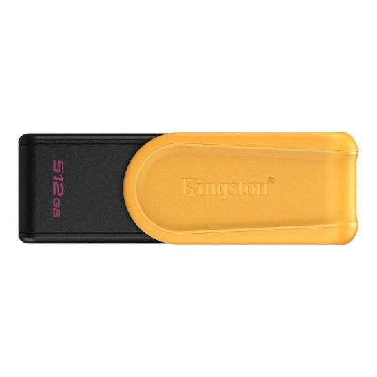 Obrázek Kingston Flash Disk 512 GB USB3.2 Gen 1 DataTraveler Exodia S (Black + Yellow)