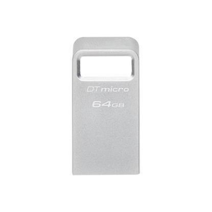 Obrázek Kingston Flash Disk 64 GB DataTraveler Micro 200MB/ s Metal USB 3.2 Gen 1