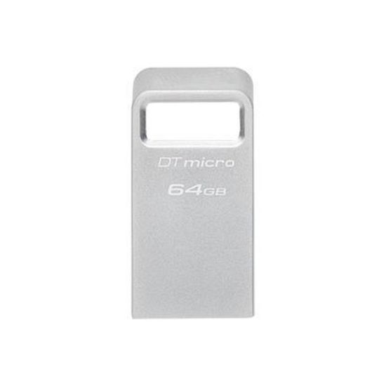 Obrázek Kingston Flash Disk 64 GB DataTraveler Micro 200MB/ s Metal USB 3.2 Gen 1