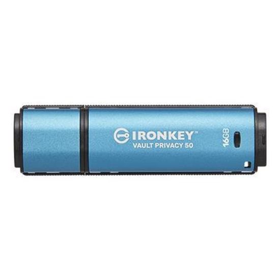 Obrázek Kingston Flash Disk IronKey 16 GB Vault Privacy 50 AES- 256 Encrypted, FIPS 197