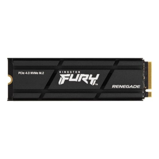 Obrázek Kingston FURY RENEGADE SSD 4 TB, M.2 2280, PCIe Gen4 x 4, R: 7300MB/ s; W: 7000MB/ s, Heatsink