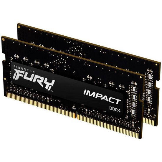 Obrázek KINGSTON SODIMM DDR4 32 GB (Kit of 2) 3200MT/ s CL20 FURY Impact