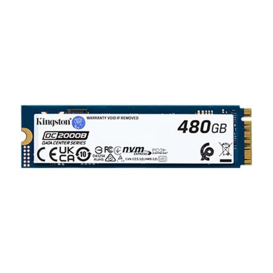 Obrázek Kingston SSD 480 GB DC2000B M.2 2280 Enterprise NVMe PCi 4.0