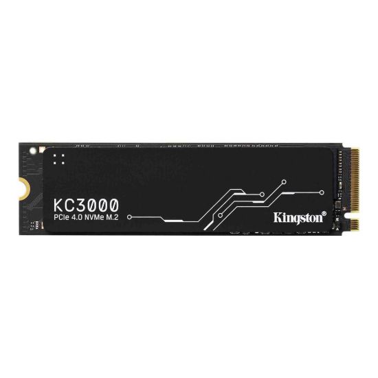 Obrázek Kingston SSD 512 GB KC3000 M.2 2280 NVMe™ PCIe Gen 4 (R 7000MB/ s; W 3900MB/ s)