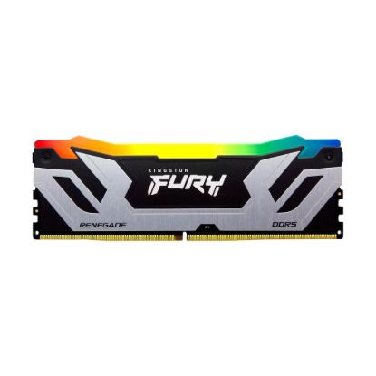 Obrázek KINGSTON CUDIMM DDR5 24 GB 8400MT/ s CL40 FURY Renegade RGB Silver XMP