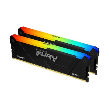 Obrázek KINGSTON DIMM DDR4 32 GB (Kit of 2) 3200MT/ s CL16 FURY Beast RGB, XMP
